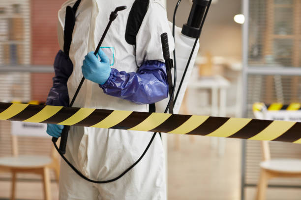 Professional Biohazard Cleanup technician working in Anderson, CA